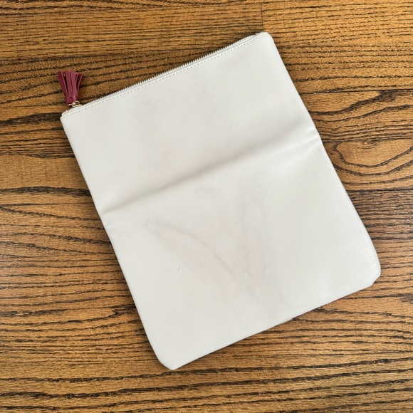 Rachel Pally Canvas-Trimmed Leather Clutch - Picture 3 of 4